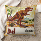 D is voor Dinosaur Kussen (Deken)