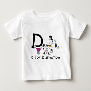 D is voor T-shirts Dalmation en Giften