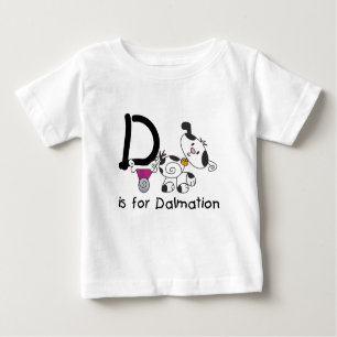 D is voor T-shirts Dalmation en Giften