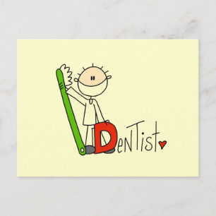 D is voor Tandarts Briefkaart