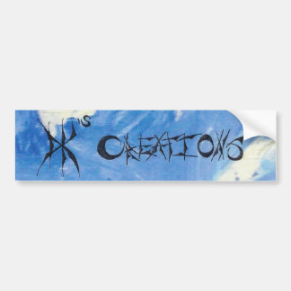 D.K. Creations Logo Bumpersticker