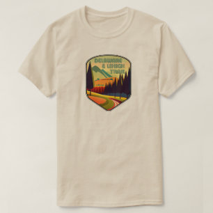 D&L Trail Pennsylvania Kleuren T-shirt