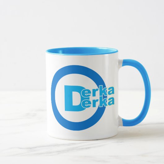 D-logo DERKA DERKA Mok (Rechts)