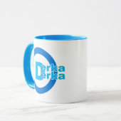 D-logo DERKA DERKA Mok (Voorkant links)