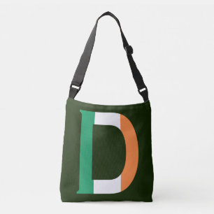 D Monogram overlay op Ierse vlag cbbcnt Crossbody Tas