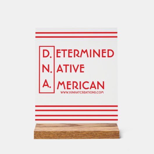 D.N.A - Déterminé Amérindien (Recto)