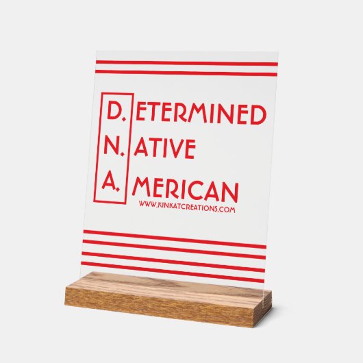 D.N.A - Déterminé Amérindien (Angle)