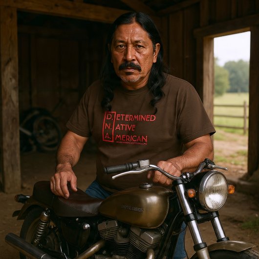 D.N.A - Determined Native American T-shirt