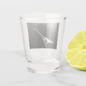 (D) N Gitaar Shot glas (Achterkant)