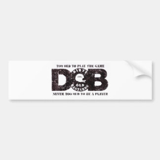 D.O.B Vintage collection Bumpersticker