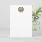 D.O.D. Government Emblem Kaart (Staand voorkant)