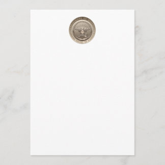 D.O.D. Government Emblem Kaart