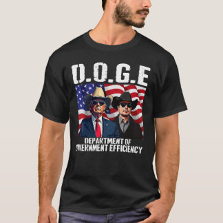 D.O.G.E. Department of Government Efficiency T-shirt