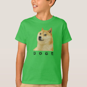 D O G E t-shirt voor kinderen