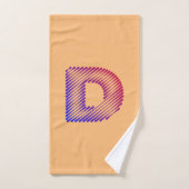 D POUR DONALD (Serviette à main)