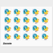 D Pour Les Stickers Canards (Feuille)