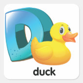 D Pour Les Stickers Canards (Devant)