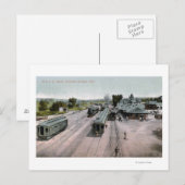 D & R G Railroad Depot Briefkaart (Voorkant / Achterkant)