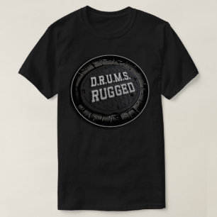 D.R.U.M.S. RUGGED MANHOLE HOESJE T-shirt