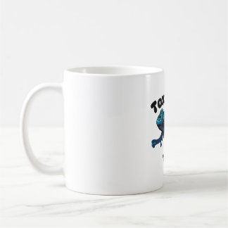 D staat voor Dart Frog. Koffiemok