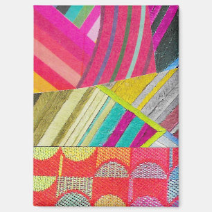 D staat voor diagonalen en curven collage magneet