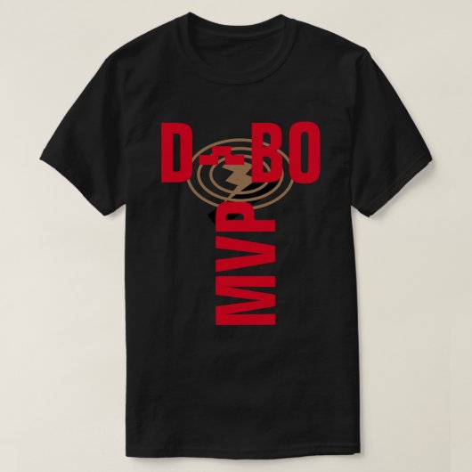 D : T-shirt BOLT MVP (Design devant)