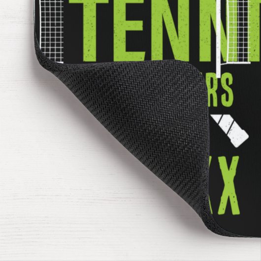 D Tennis Birth Year Name Birthday T Shirt Muismat (Hoek)