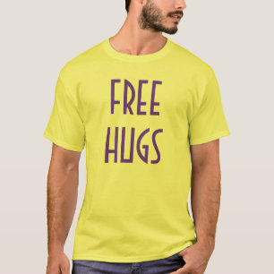 D&W FREE HUGS Yellow Version T-shirt