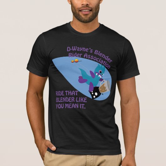 D-Wayne's Blender Rider Association T-shirt (Voorkant)