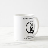 DA50 Worldwide Virtual Convention Mug in Black (Devant droit)