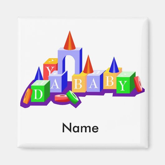 DA Baby gepersonaliseerde magneet (Voorkant)