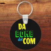 Da Bomb dot com Novelty Funny Retro 90 Sleutelhanger (Voorkant)