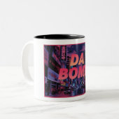 DA BOMB Vaporwave Mug - Retro Neon Aesthétique Cup (Devant gauche)