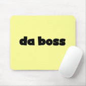Da Boss Tshirts en Gifts Muismat (Met muis)
