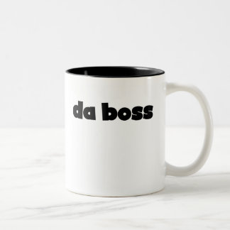 Da Boss Tweekleurige Koffiemok