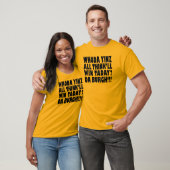 Da Burg Whoda Yinz All Think will WinTaday T-shirt (Unisex)
