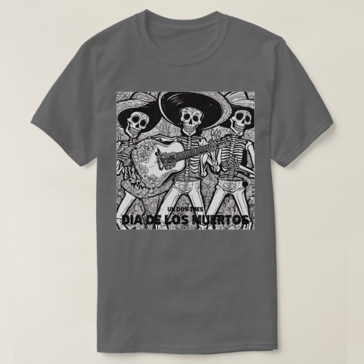 Da de los Muertos Band T-shirt (Design voorkant)