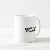 Da Hat’s Sich Ausgebobbt Leuk Bodybuilding Koffiemok (Voorkant rechts)