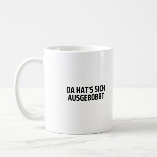 Da Hat’s Sich Ausgebobbt Leuk Bodybuilding Koffiemok (Links)