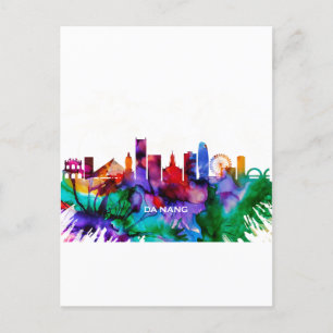Da Nang Skyline Uitnodiging Briefkaart
