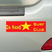 Da Nang Surf Club Bumpersticker (Op auto)