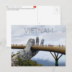Da Nang, Vietnam Reisansichtkaart Briefkaart