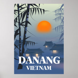 Da Nang Vietnam Reisposter Poster