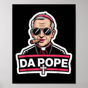 Da Paus Leo XIV Christelijk Paus Robert Prevost Fu Poster