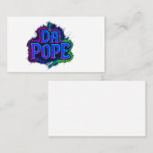 Da Pope Design Carte de visite (Devant / Derrière)