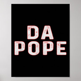 Da Pope Funny Chicago Pride Amerikaanse Paus Poster