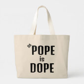 DA Pope is een Dope Canvas tas (Achterkant)