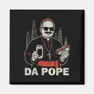 Da Pope uit Amerika Chicago Paus Leo XIV Grappig V Magneet