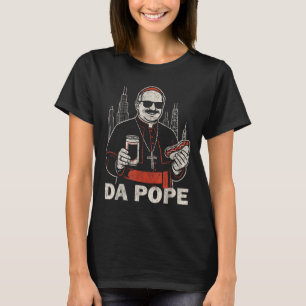 Da Pope uit Amerika Chicago Paus Leo XIV Grappig V T-shirt