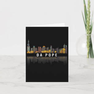 Da Pope uit Amerika Chicago Paus Leo XIV Provost Kaart